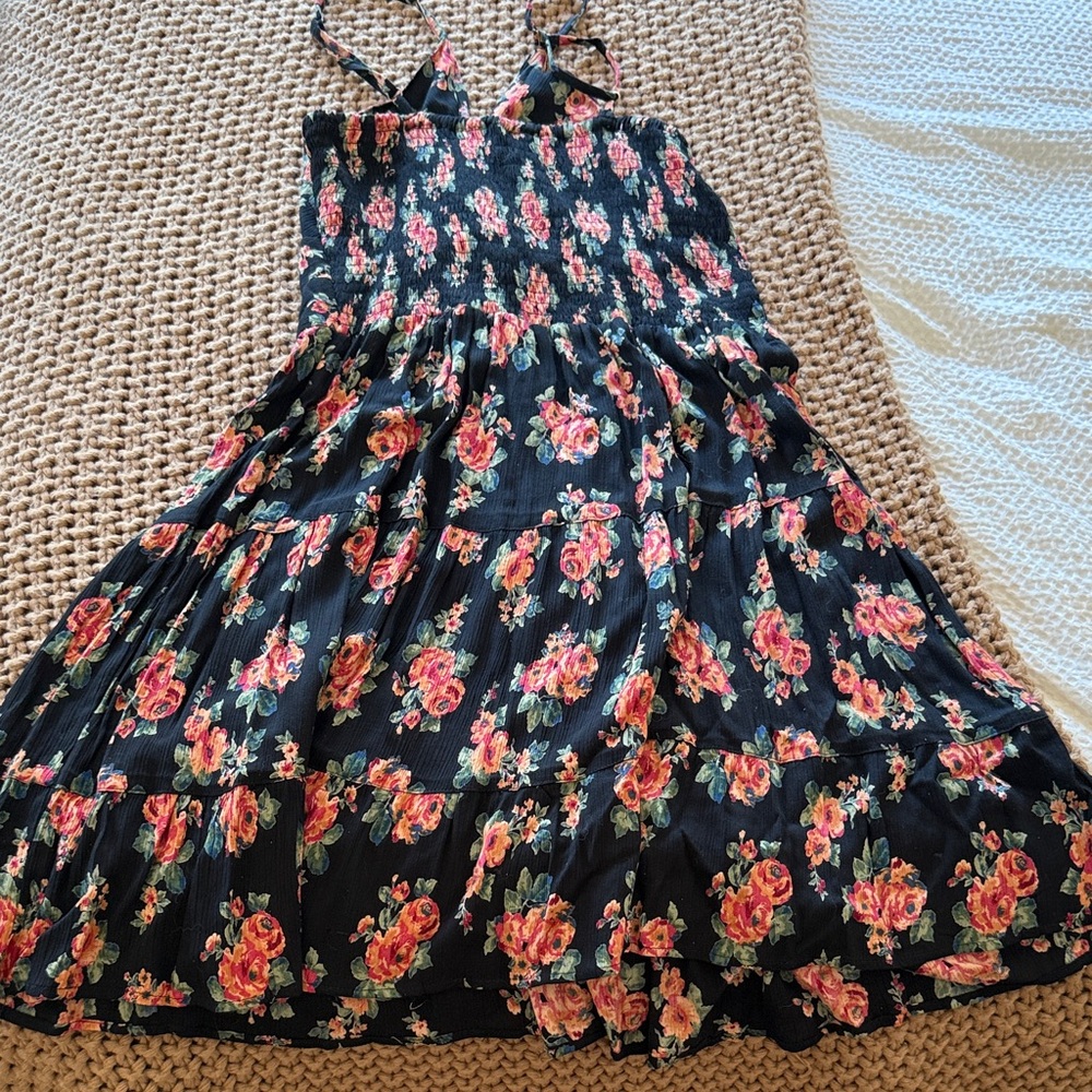 Angie Floral Mini Sundress - Picture 3 of 3